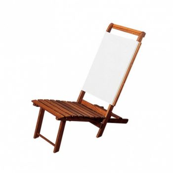 Solid Teak Deck Chair