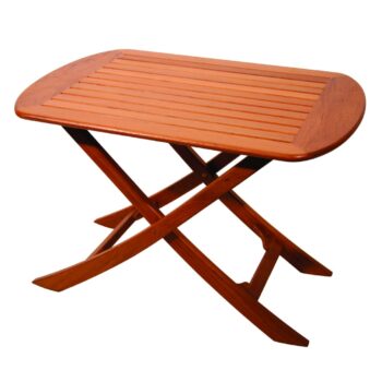 Solid Teak Folding Table 85cm