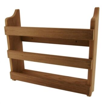 Solid Teak Magazine Rack