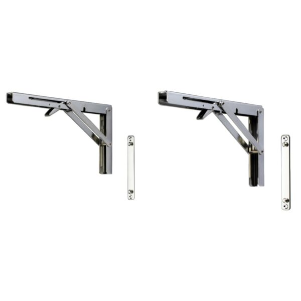 Stainless Steel Folding Table Bracket Set