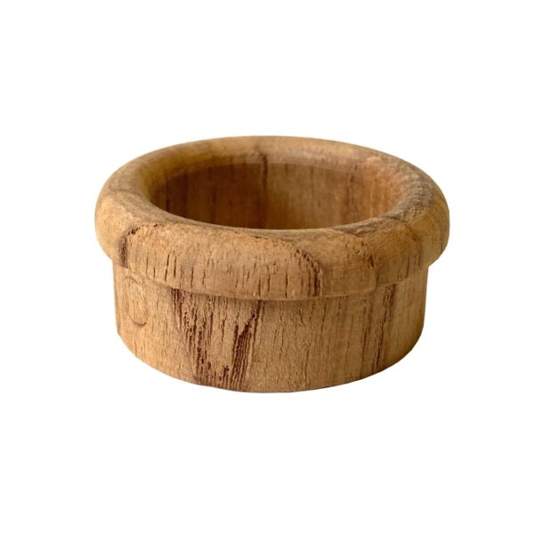 teak finger rings