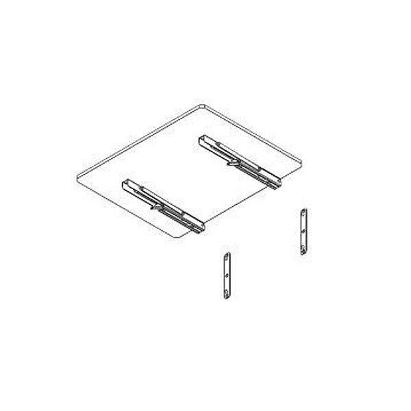 table bracket with mountin plate