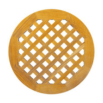 Solid Teak Round Grating