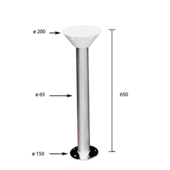 Fixed Cockpit Table Leg