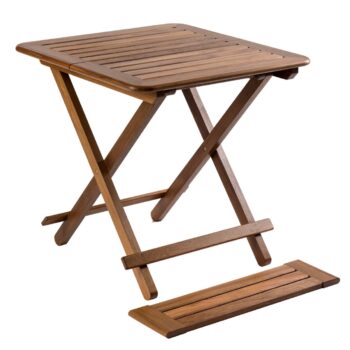 Solid Teak Folding Table 60cm