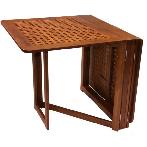 Solid Teak Folding Table Oiled - Miami 2