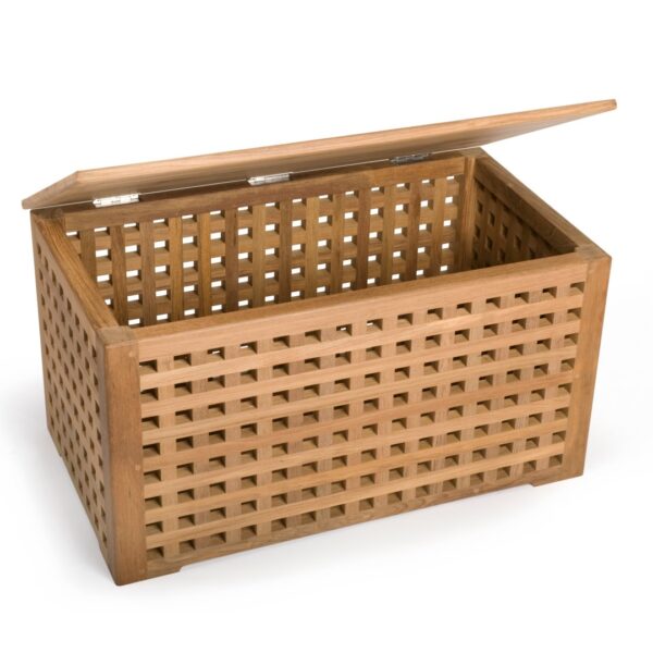 Solid Teak Grating Chest 2