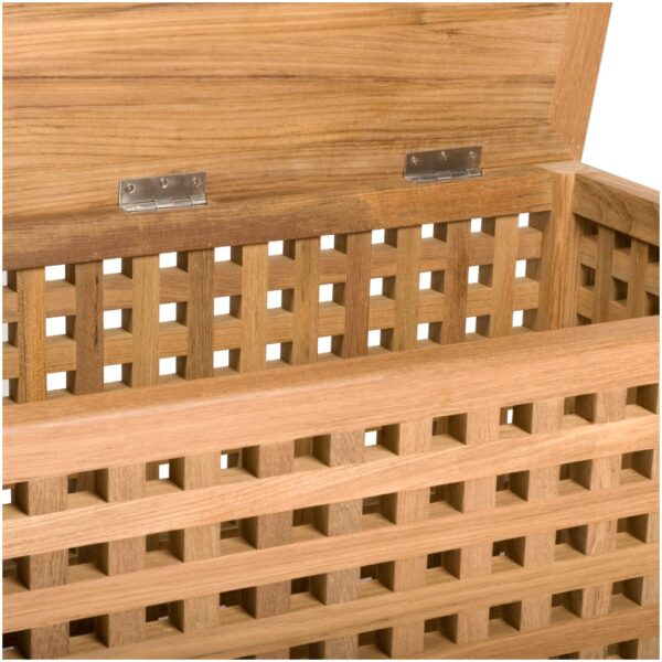 Solid Teak Grating Chest 3