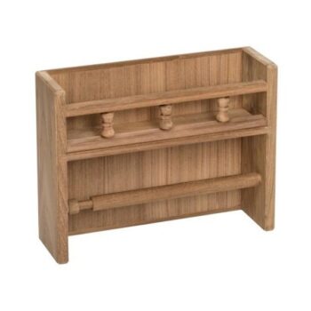 Teak Spice and Paper Towel Rack