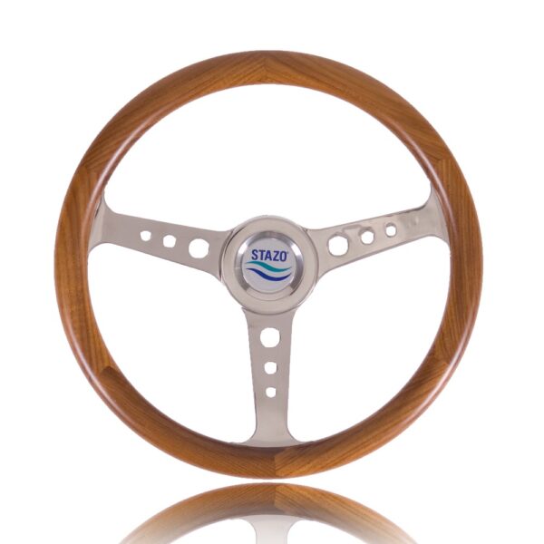 Stazo Type 56 Teak Steering Wheel