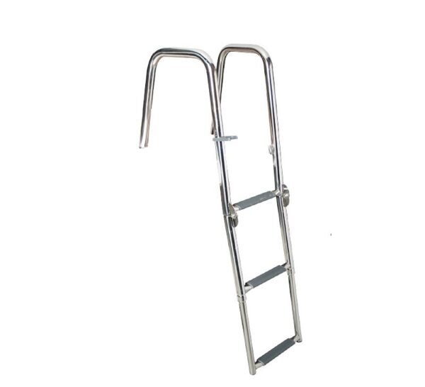 3 Step Stainless Steel Ladder