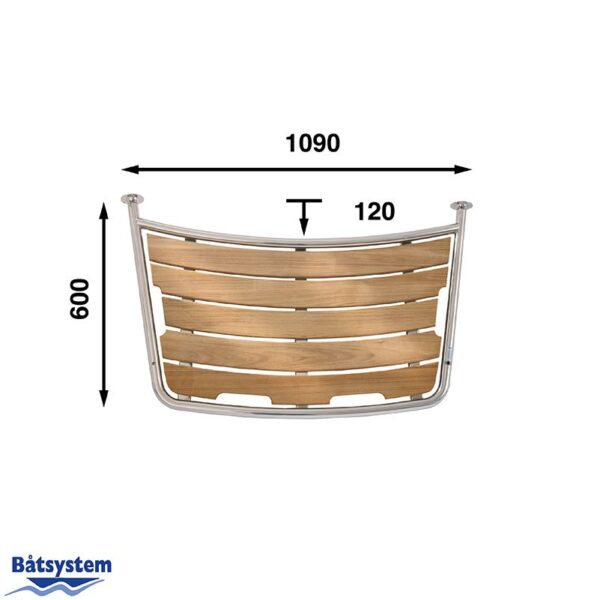 teak stern platform