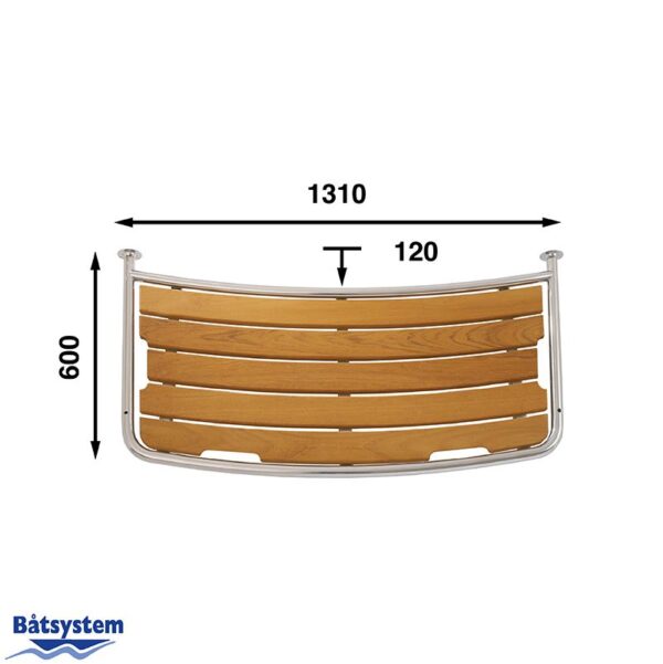 teak stern platform