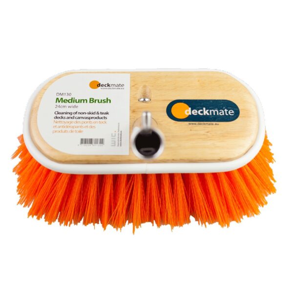 43 DM130 Deckmate Medium Orange Brush 2