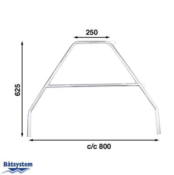 14 PPK900 Stainless Steel Pulpit measure