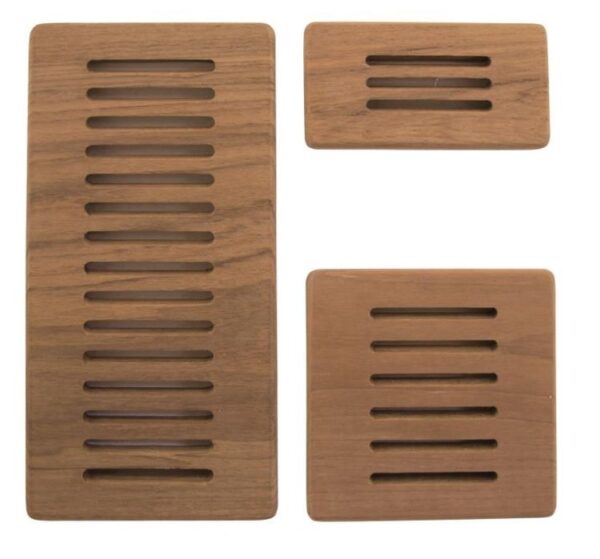 Solid Teak Louvred Vent