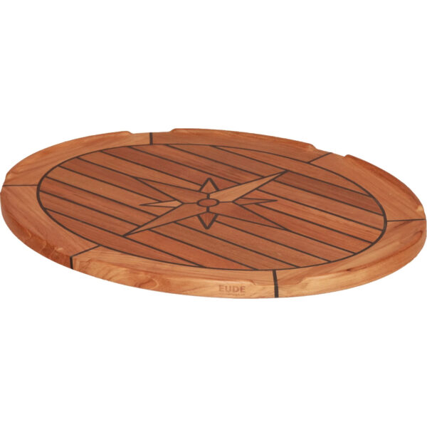 ellipse teak table top