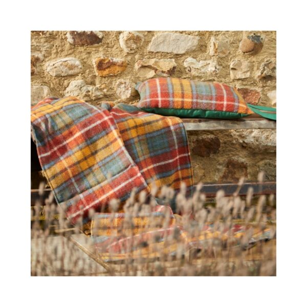 eventer picnic rug in an antique buchanan finish